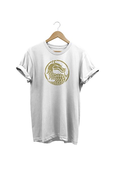 WİDİ Bela majica sa printom zmaja