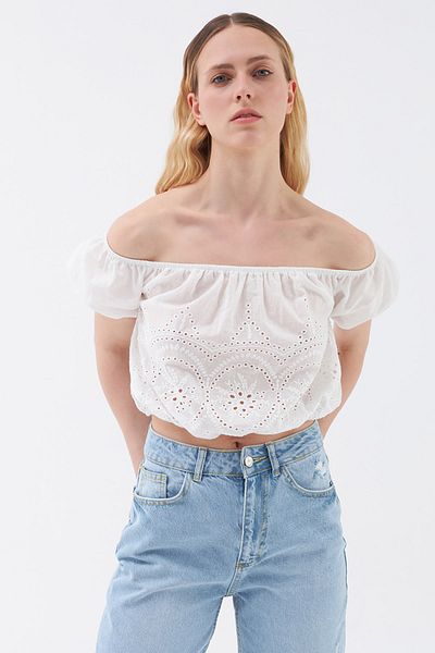 Loft White Blouses Styles Prices Trendyol