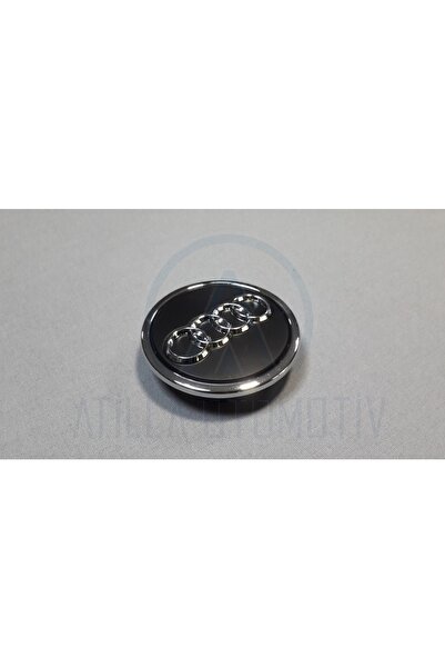 Fabrikasyon Audi A4 B6 B7 8e 2001-2009 Çelik Jant Göbeği 68mm Siyah