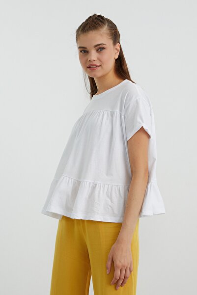 PAULMARK Flounce T-shirt