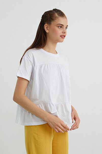 PAULMARK Flounce T-shirt