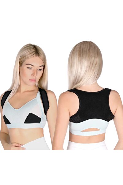 Palwin Unisex Dik Duruş Korsesi Kambur Önleyici Korse Sırt Omuz Korsesi Dik D...