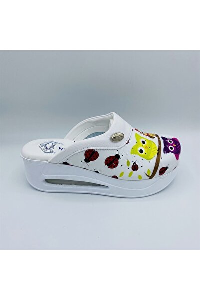 Settimo Owl Pattern Air Sole Full Orthopedic Sabo Slippers