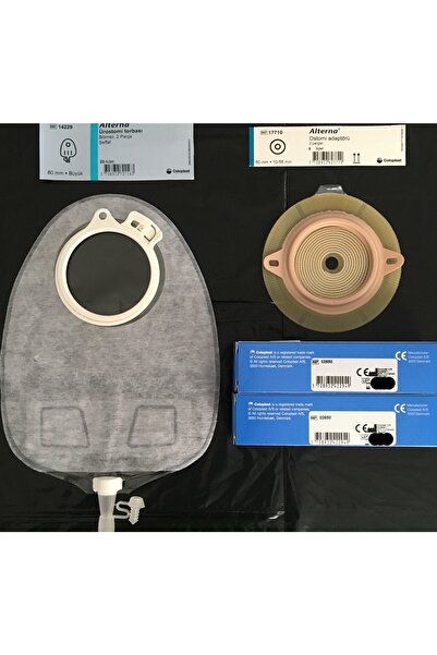 Coloplast Ürostomi Torbası-60 Mm-20 Adet/ostomi Adaptörü Opak-5 Adet/pasta 60gr-2 Adet