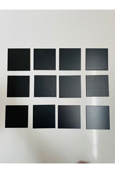 evdeucuz لوح أرضي مربع مقاس 8.5x8.5 خشبي 6 قطع