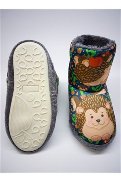 Settimo Cute Hedgehog Printed Slippers