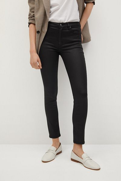 MANGO Woman Women's Black Jeans77094378