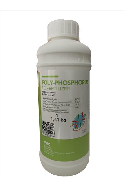 FMC Foly-phosphorus 1lt Fosfor Çinko Ve Potasyumlu Çiçeklendirici Sıvı Gübre