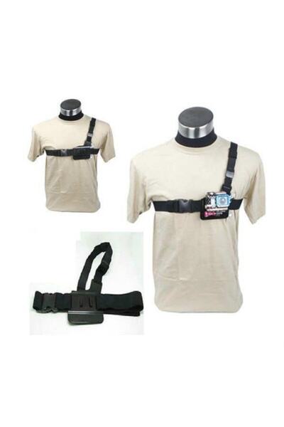 Gplus Eken Sjcam Aksiyon Kamera Tek Kol Göğüs Omuz Aparatı Gp85