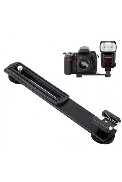 Ayex Dslr Ve Dv Kameralar Için Flash Bracket, Flaş Ve Aksesuar Bağlantın Adap...