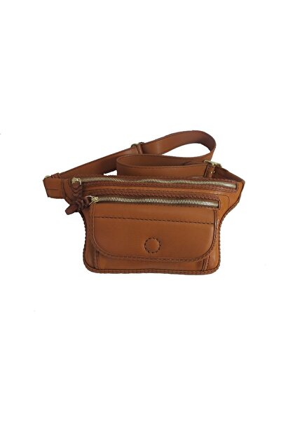 GÖN Handmade Deri Bel Çantası (Sot)