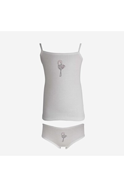 Katamino Flam Girl Athlete Slip Suit White