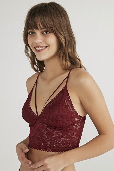 Penti Ženski burgundijski Luna bralet