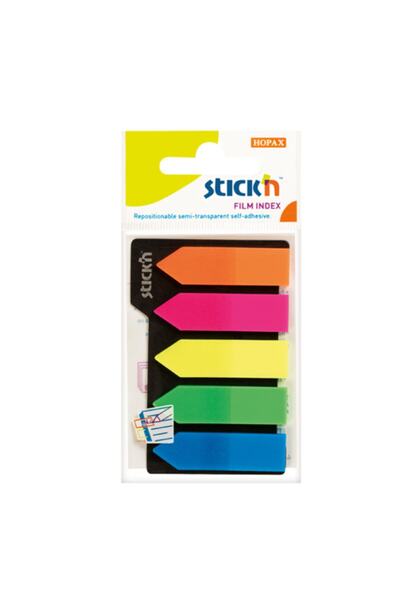 Gıpta Hopax Stickn 21143 Indeks (Işaret Bandı) Yapışkanlı 25 Yaprak 45x12 Mm ...