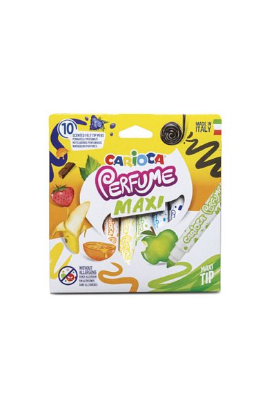 CARIOCA Perfume Maxi Scented Jumbo Felted Crayons Set 10 Colors