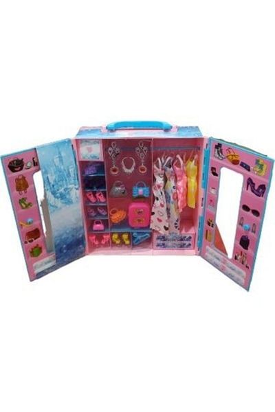 Kayyum Oyuncak Beauty Wardrobe 30 Pieces Blue