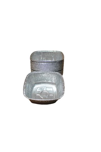 Green Cuki Ashurelik (Aluminum Rice Pudding Bowl) 25 Pieces