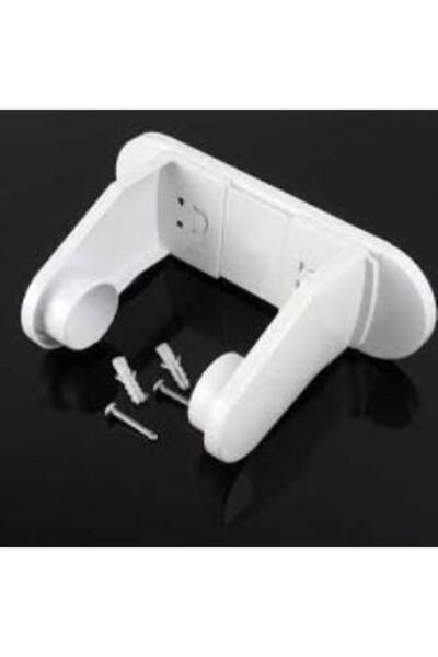 FırsatYeri Plastic Toilet Roll Holder Durable 25X10X10 cm White Easy to Clean...