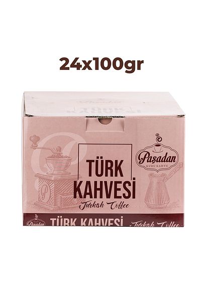 Paşadan Kahve Turkish Coffee from Pasha (24x100gr)