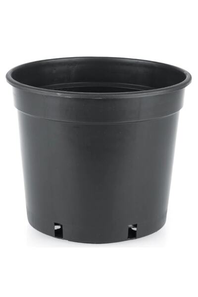 Ekodoğa Üretim Saksısı 1 Adet 39x35 Cm 35 Lt Plastik Saksı Siyah Üretim Saksı...