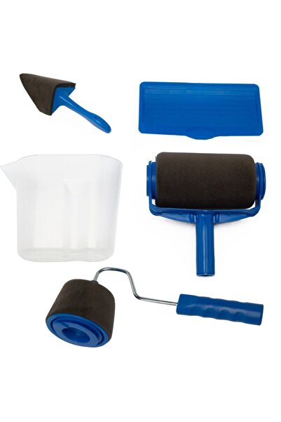 TECHNOTECH Damlatmayan Boya Rulosu 5 Li Set Halinde Akıtma Sızdırma Yapmayan ...