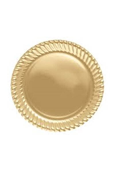 Genel Markalar Gold Karton Tabak 22 cm 8'li