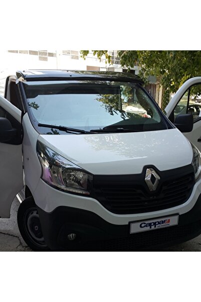 Cappafe Renault Trafic 3 - Piano Black 2014 și mai sus, parbriz parasolar vizor pălărie vizor Terek (ABS)