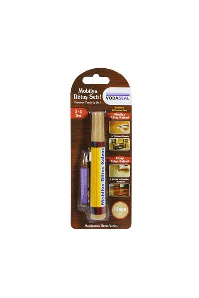 Vodaseal Furniture Touch Up Set Wooden Filler Pen Scratch Crack Sealer Walnut