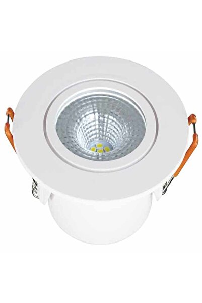 K2 Yuvarlak Ledli Spot 5W Sarı KDL105