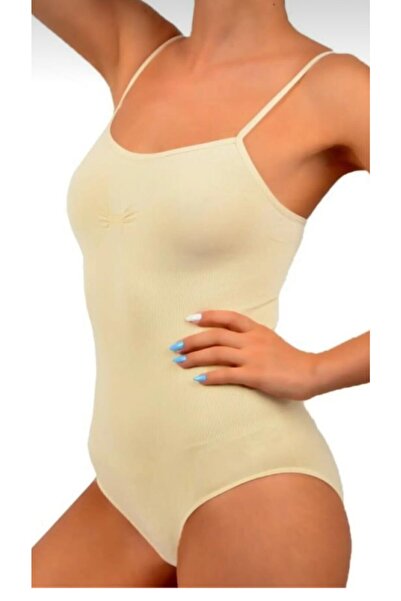 Elite Life Kadın Bej Korseli Zıbın