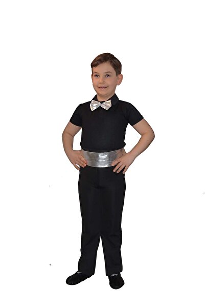 COLORKOSTÜM Lame Siyah Erkek Kostümü.özel Gün.gösteri Kostümleri.