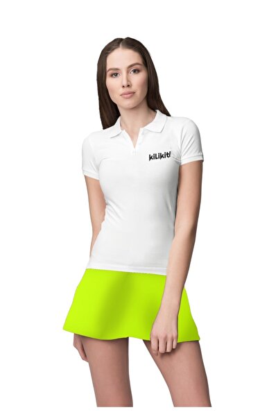 KİLİKİTİ Kadın Tenis Eteği Neon Sarısı