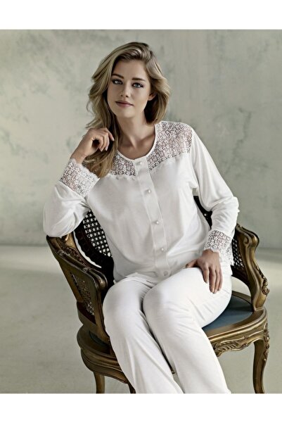 Espuar Six-Piece Combed Cotton Dowry and Nightgown Set