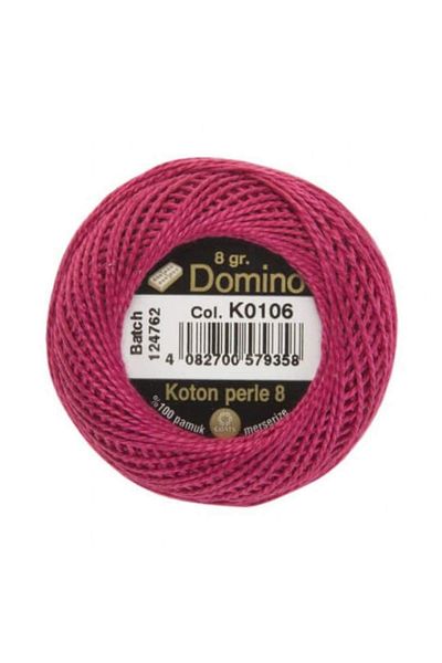 Anchor Παλτό Domino Koton Perle No:8 Κέντημα νήμα K0106