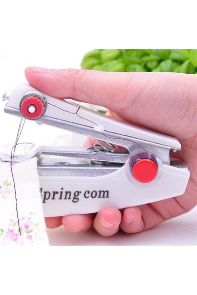 DecoTown Spring Come Mini Easy Travel and Home Hand Sewing Sewing Machine