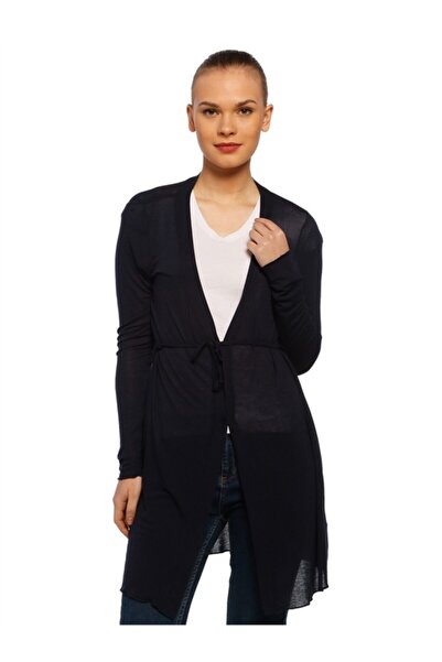 Bulalgiy Kadın Lacivert Uzun Hırka - Bga018648