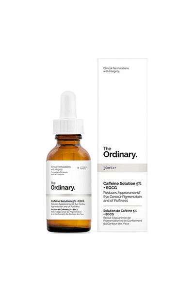 The Ordinary كافيين 5% + Egcg 30 مل Göz Serumu