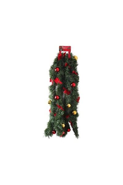 Happyland Yılbaşı Üzeri Süslü Çam Dalı Garland 2,5-3 Metre