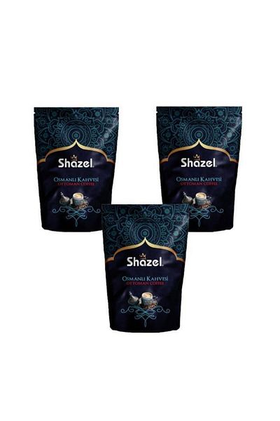 Shazel Ottoman Dibek Coffee 200 gr X 3 Pieces