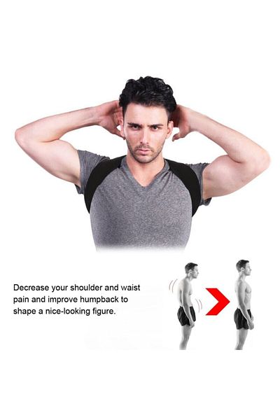 Ankaflex Upright Posture Vest and Anti-Humpback Back Corset for Men and Women