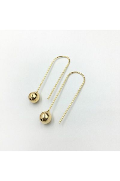 Artikel Gold Ball Dangle Earrings