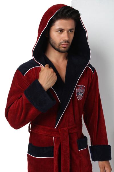 Nuşa Ανδρικό μπουρνούζι Atletic Sport Hooded