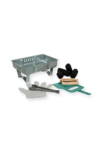 Genel Markalar 7 Parça Mangal Seti Piknik Seti Kamp Mangal Seti Izgara Set