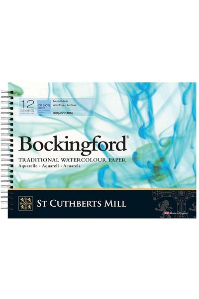 Canson Bockingford Cold Press Spiral Watercolor Block A3 300gr 12 Sheets