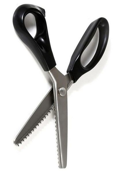 sgshobby Sulfite Scissors - Zig Zag - Serrated Cutting Scissors 23 Cm