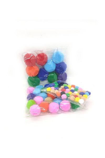 Nova Color 85 Pompom Nc-350 Σετ 3 τεμαχίων