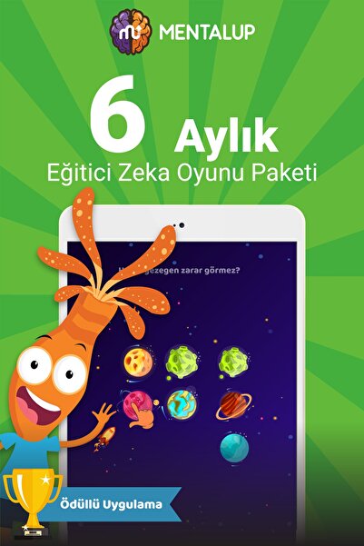 MentalUP – Eğitsel Zeka Oyunu 6 Aylık