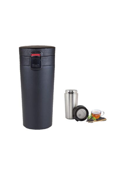 TREND Süzgeçli Çelik Kupa