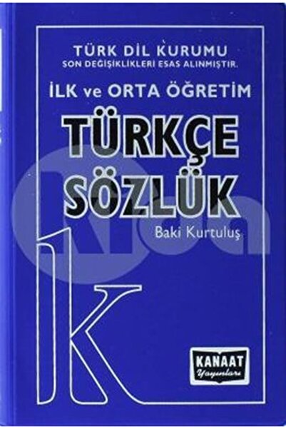 Genel Markalar Kanaat Ilk Ve Orta Öğretim Türkçe Sözlük