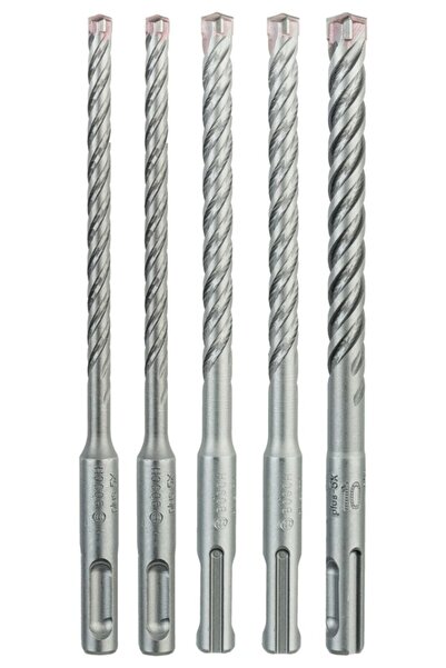 Bosch - Sds Plus-5x Serisi Kırıcı Delici Matkap Ucu 5 Parça Set (6,6,8,8,10 X 160 Mm)
